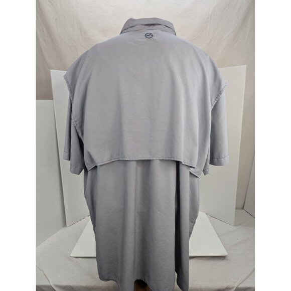 Magellan Outdoors Fish Gear Angler Fit Mag Wick Short Sleeve Vented Shirt Sz 3XL - Picture 4 of 9